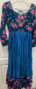 Picture of Teal blue Georgette long gown