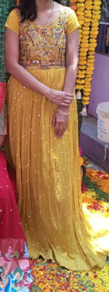Picture of Haldi Ready Long Frock