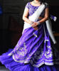 Picture of Purple bridal lehanga