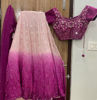 Picture of Dual shade chikankari Lehenga