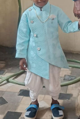 Picture of Sky blue Kurta set 12-18M