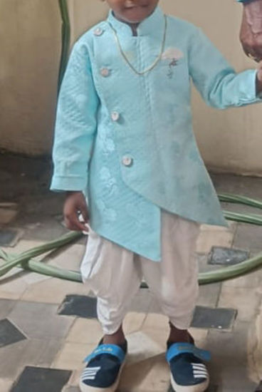 Picture of Sky blue Kurta set 12-18M