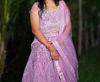 Picture of Onion pink bridal Lehanga