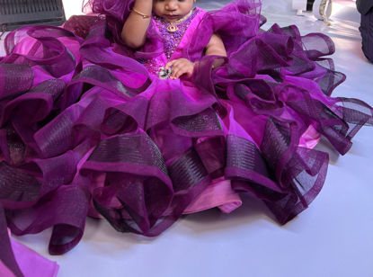 Picture of 1Y Birthday Layered Frock