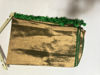 Picture of Copper tone green shaded tissue saree