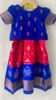 Picture of Pure ikkath pattu lehenga with maggam blouse 1-2y