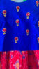 Picture of Pure ikkath pattu lehenga with maggam blouse 1-2y