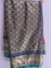 Picture of Semi gadwal saree with unstitched Blouse