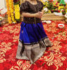 Picture of Kanchipattu lehenga with blouse For 2-4Y