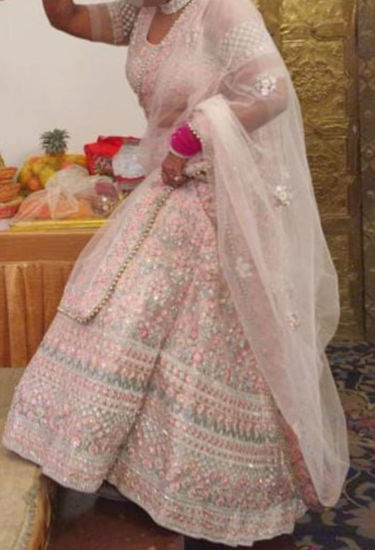 Picture of Pastel wedding Lehenga