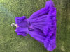 Picture of 🦋 Purple party wear frock with headband 2-3Y