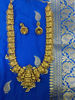 Picture of Antique Laxmi  haram with jhumkas