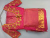 Picture of Pure pattu saree with Maggam blouse