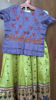 Picture of Tussar top & lehenga For 4-5Y