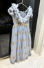 Picture of Grey colour long Frock For 11-12Y