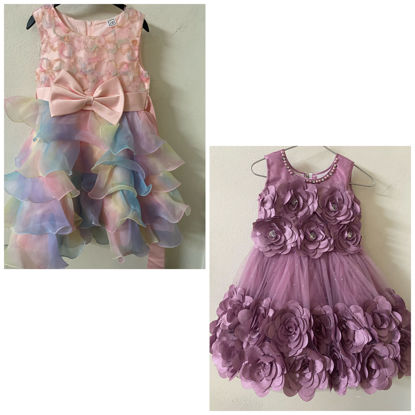 Picture of Combo of 2 Frocks For 2-3Y