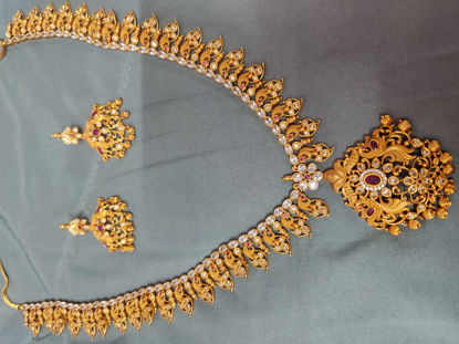 Picture of Antique long necklace set