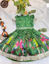 Picture of Green Kota  cotton Frock For 3-4Y