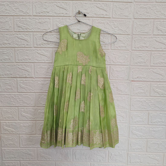 Picture of Green Tissue Frock For 1-2Y