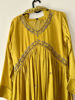 Picture of Yellow alia cut dress