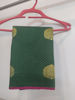 Picture of Bottle green - Semi silk saree