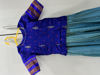 Picture of Pattu Narayanpet lehenga with Bandhini blouse For 4-6Y