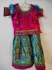 Picture of Banaras langa blouse with maggam work For 2-4Y