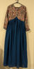 Picture of Navy blue Georgette alia cut long dress