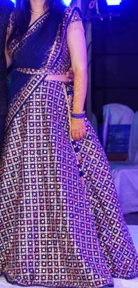 Picture of Designer mirror work lehenga