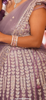 Picture of Lavender partywear lehenga