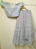 Picture of Pastel blue Bridal lehenga