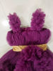 Picture of Plum luxury party gown For 6-8Y