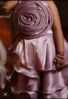 Picture of Onion pink flower Frock For 6-8Y