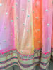 Picture of Party wear mirror work long dress