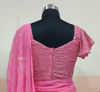 Picture of Designer pink saree with blouse