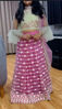 Picture of Crop top long skirt with thread work all over skirt  for 12Y