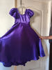 Picture of Satin Violet Maternity Shoot Frock