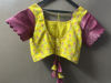 Picture of Stunning lemon yellow lehanga with Benaras dupatta