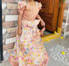 Picture of Kalamkari Lehenga with puff sleeves blouse For 4-5Y