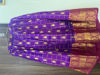 Picture of Pink and purple kanchipattu langa voni