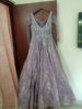 Picture of NEERU'S lilac color heavy party wear long gown