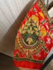 Picture of Ikkat saree with maggam work Blouse