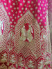 Picture of Red Bridal lehanga with stitched blouse and dupatta