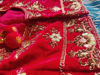 Picture of Red Bridal lehanga with stitched blouse and dupatta