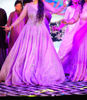 Picture of NEERU'S lilac color heavy party wear long gown