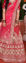Picture of Red Bridal lehanga with stitched blouse and dupatta