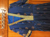 Picture of Blue silk gown with Dupatta