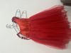 Picture of Combo of Red party gown and a crop top set For 2-3Y