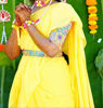 Picture of Haldi ruffled saree