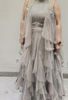 Picture of Shimmer Frill Lehenga with halter neck Blouse